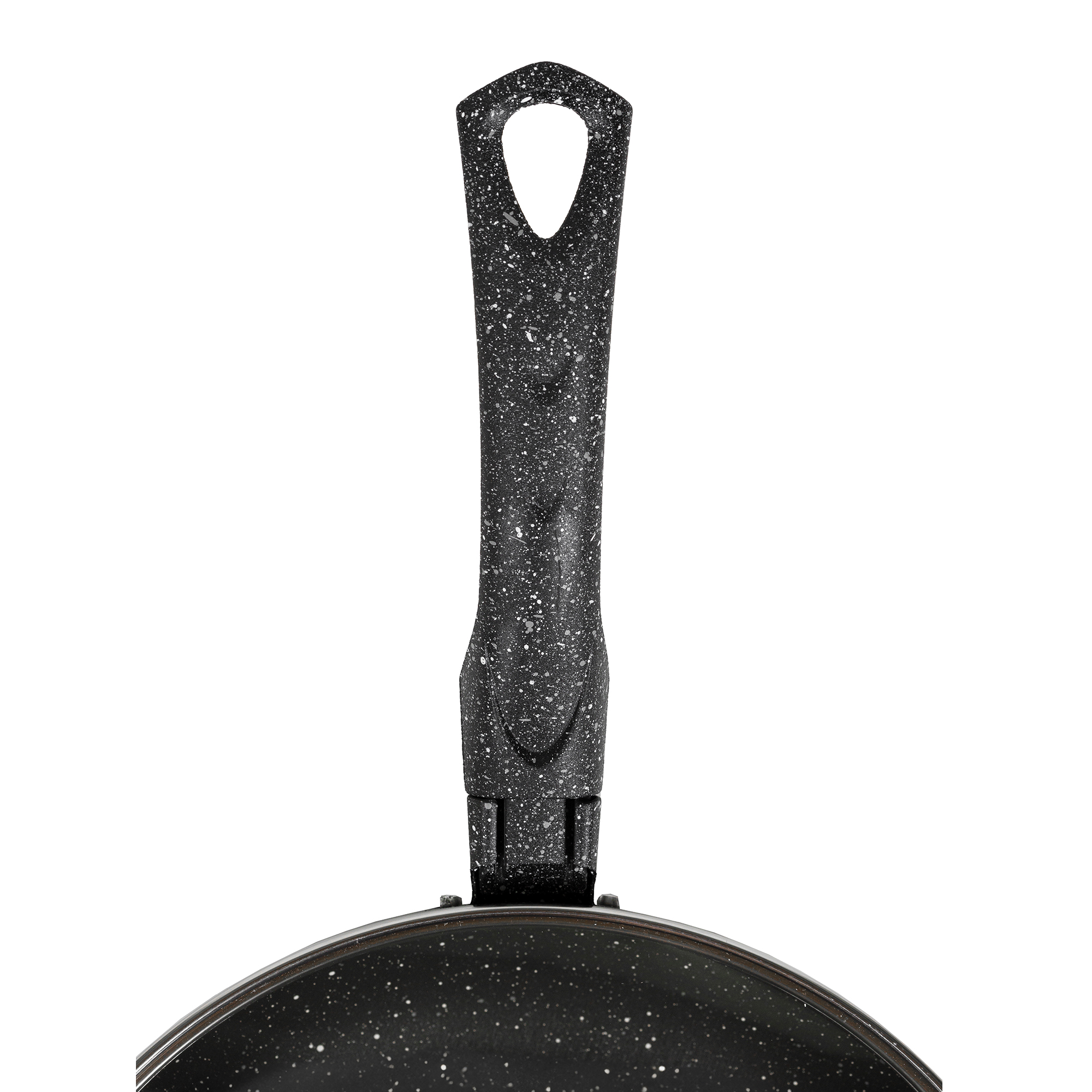 картинка Сковорода Easy Stone, диаметр 24 см с крышкой от торговой марки Калитва ТМ