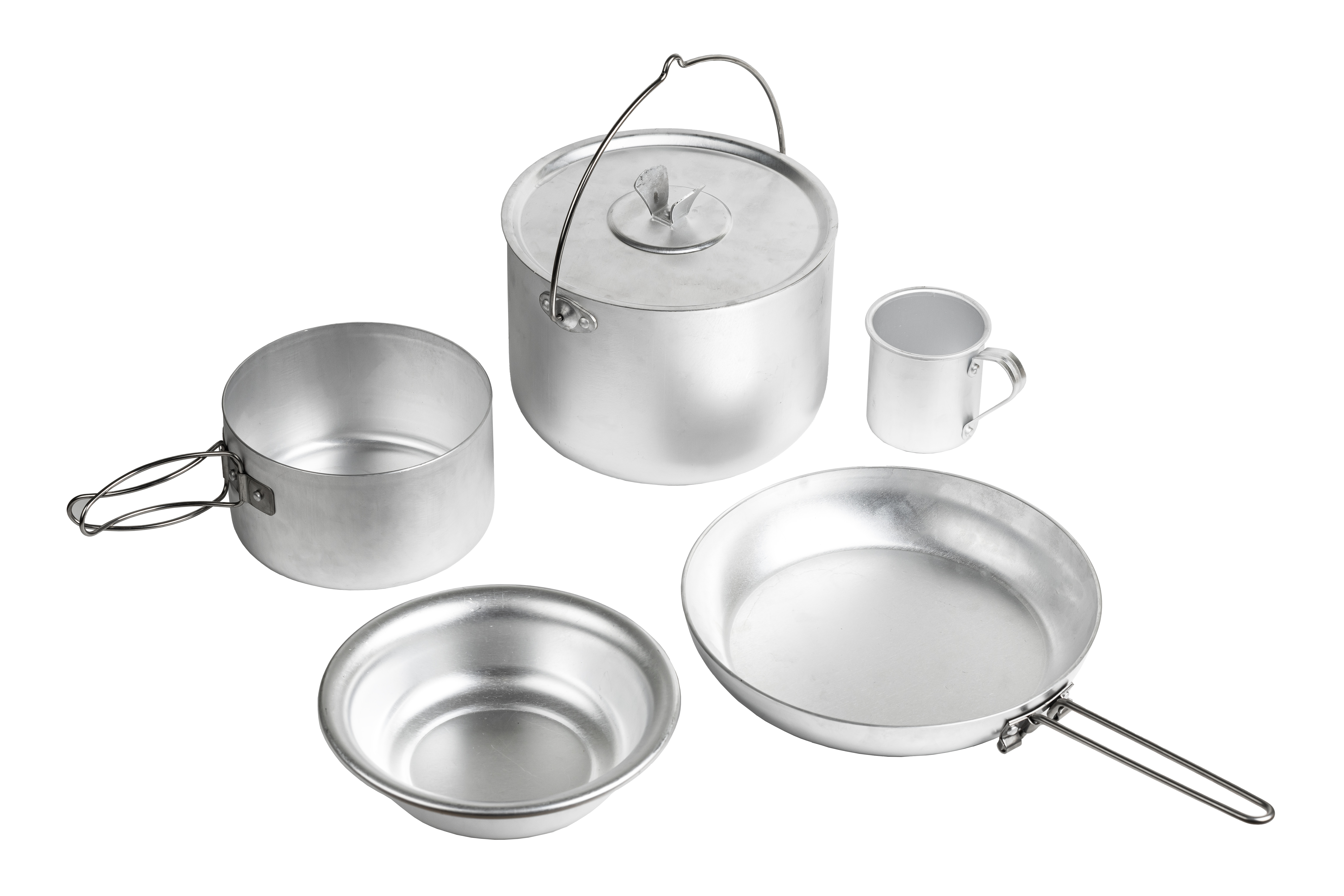 картинка Котелок 4,5 л, металлическая крышка от торговой марки Калитва ТМ