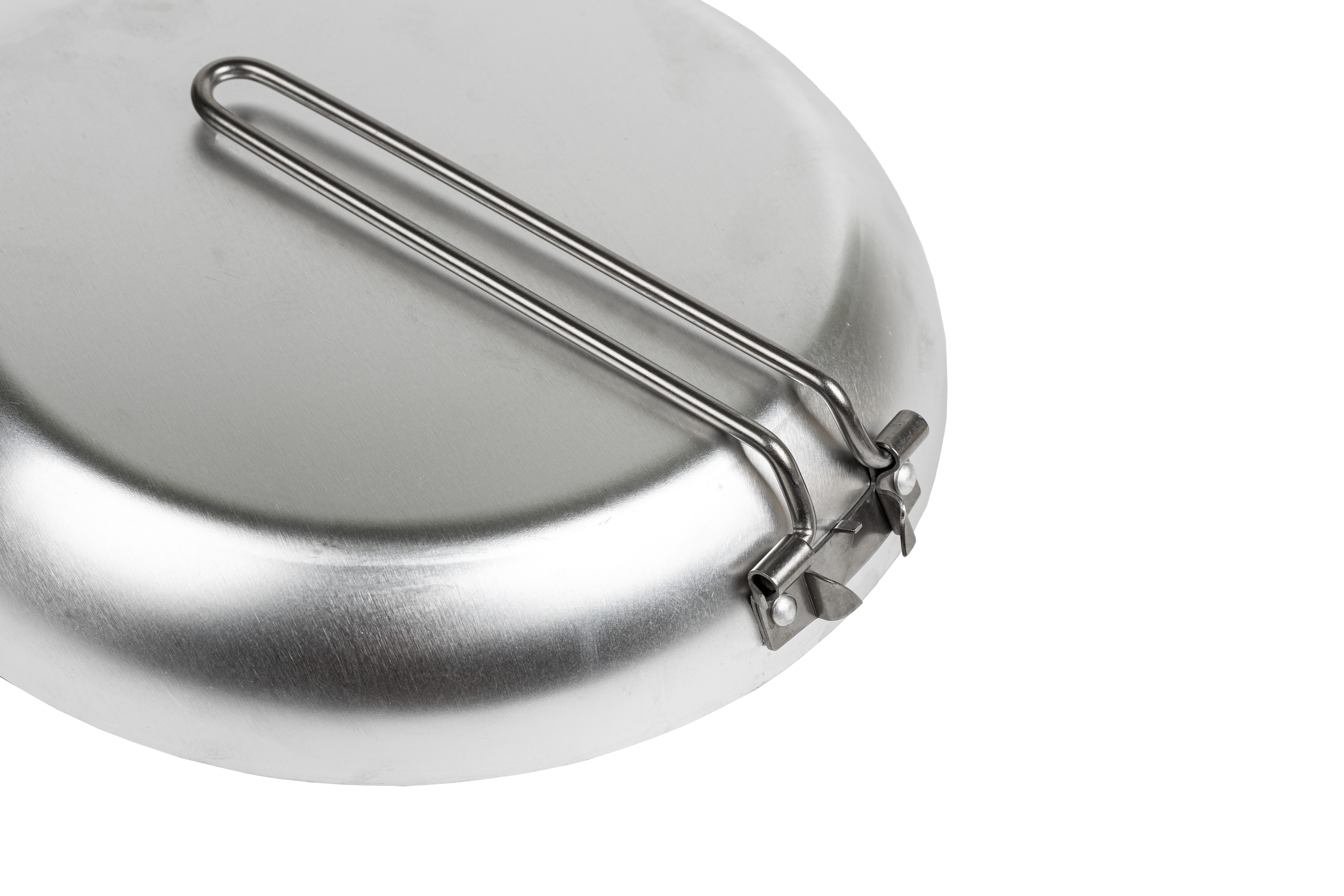 картинка Сковорода алюминиевая со складывающейся, Ø 24 см от торговой марки Калитва ТМ