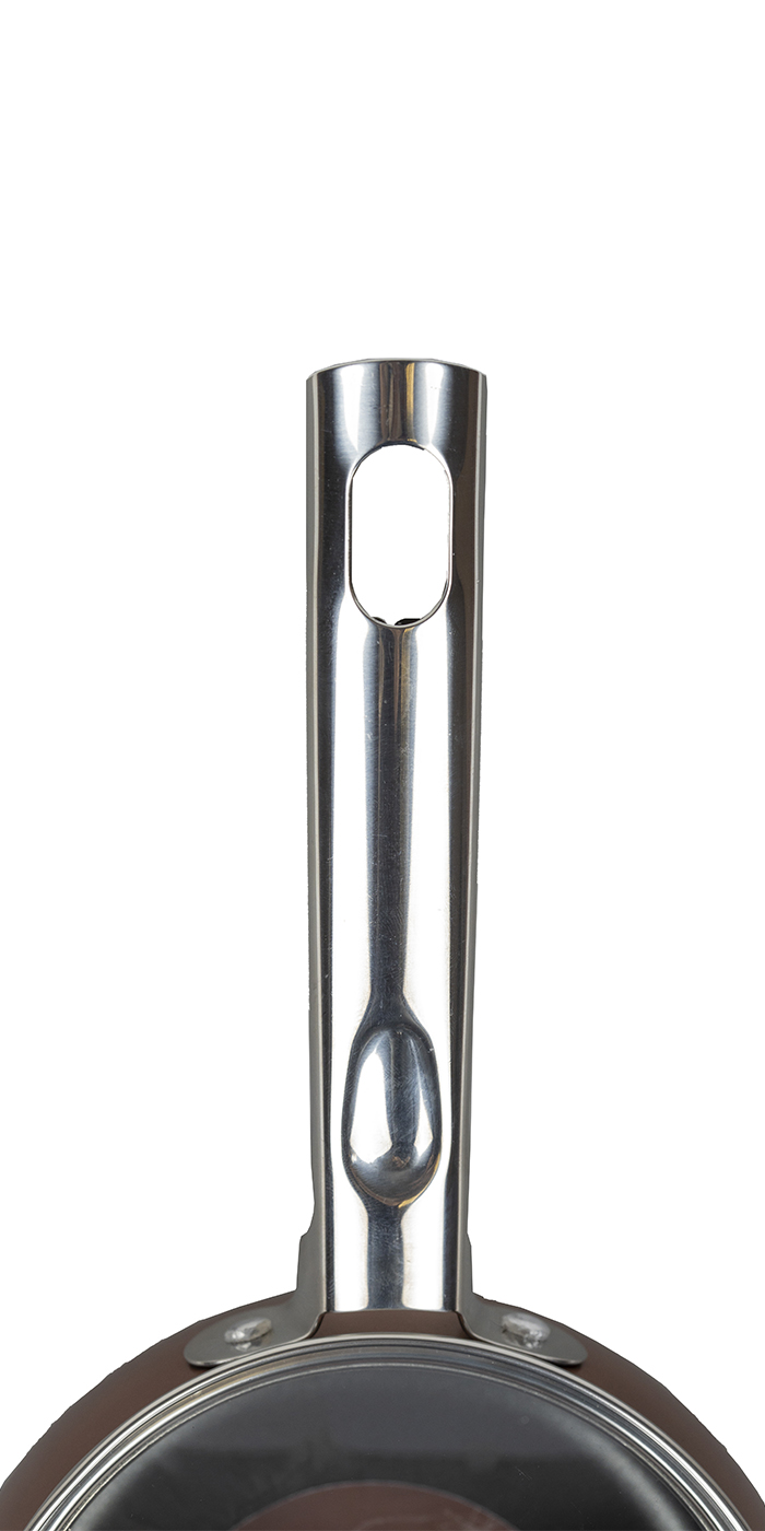 картинка Кастрюля-ковш Professional 1,4 л, Ø 14 см - 1 ручка, стеклянная крышка от торговой марки Калитва ТМ