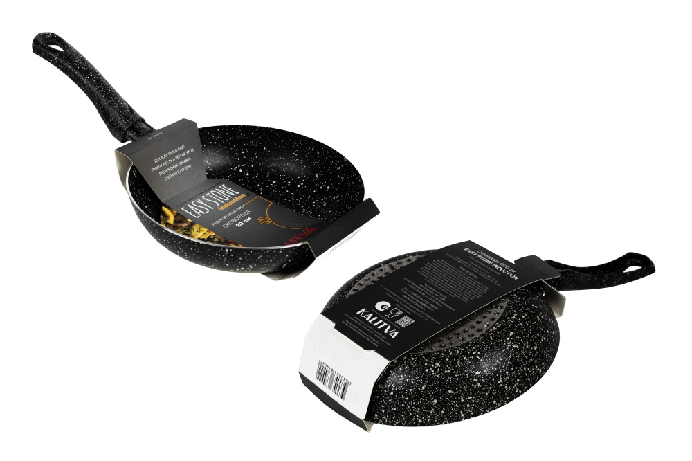 картинка Сковорода Easy Stone Induction, диаметр 20 см от торговой марки Калитва ТМ