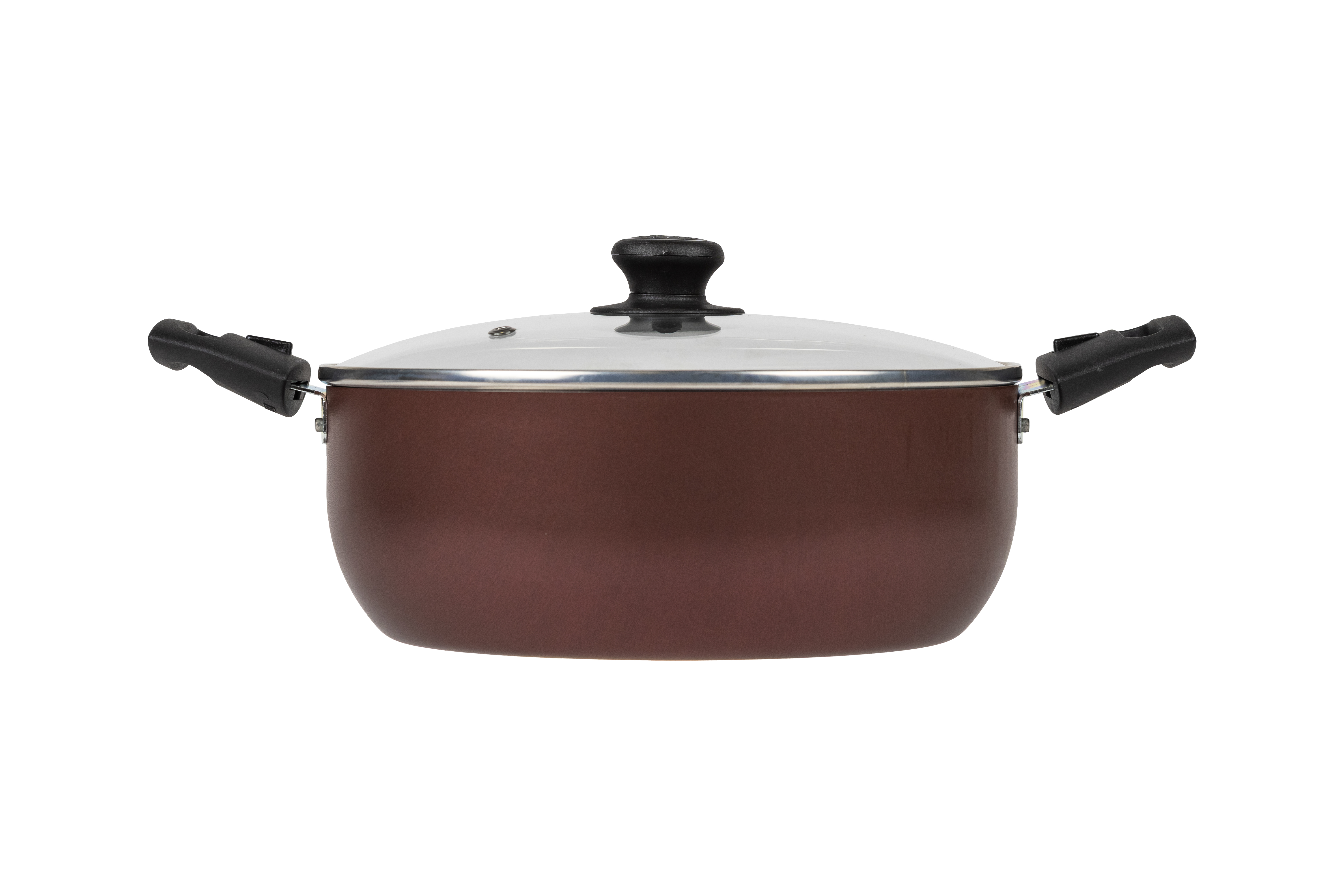 картинка Кастрюля LACE (Кружево) 4,0 л, Ø 24 см - 2 съемные ручки, стеклянная крышка от торговой марки Калитва ТМ